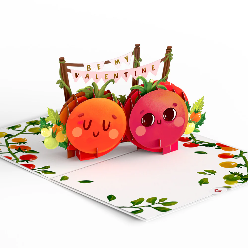 I Love You From Head To-ma-toes Pop-Up Card - Image 3