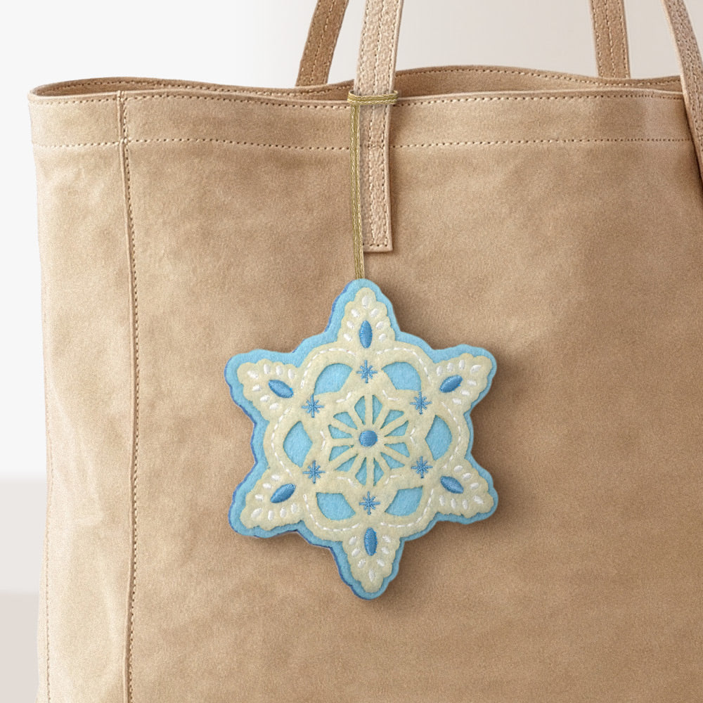 Icy Snowflake HeartFelt Charm Card™ - Image 3