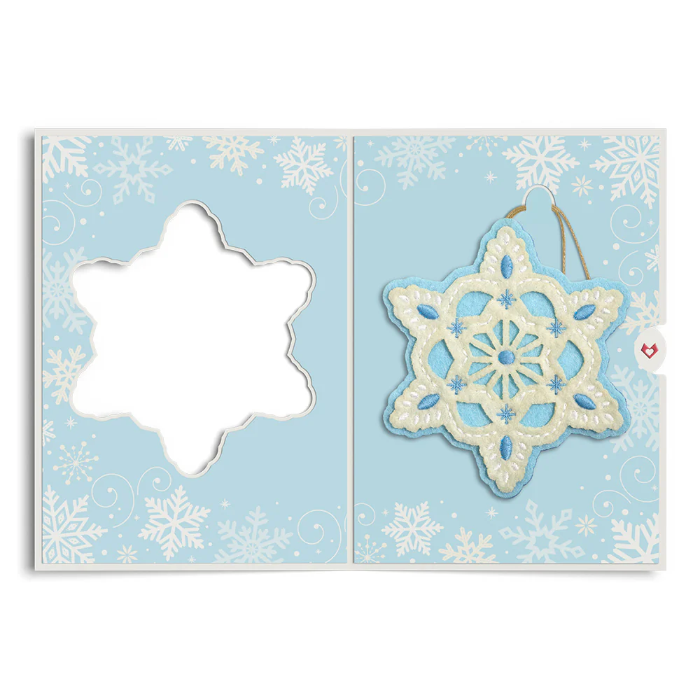 Icy Snowflake HeartFelt Charm Card™ - Image 6