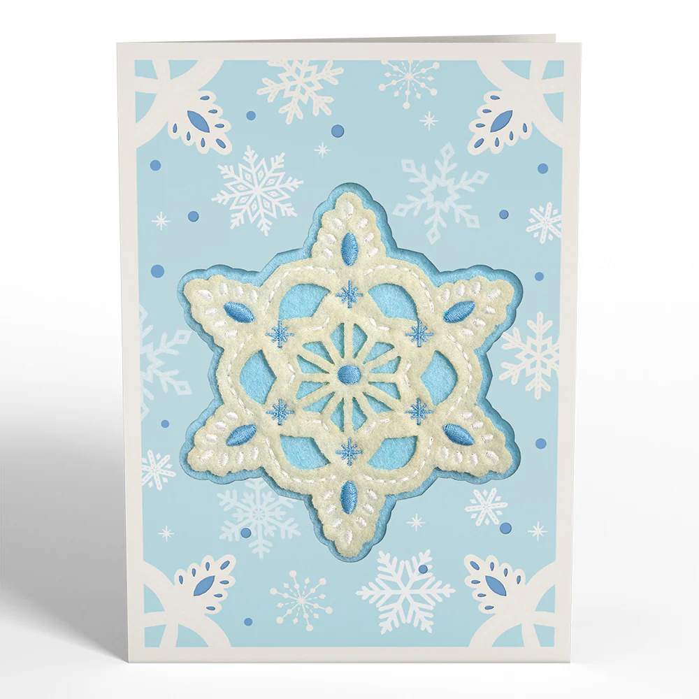 Icy Snowflake HeartFelt Charm Card™ & Suncatcher Bouquet Bundle - Image 4
