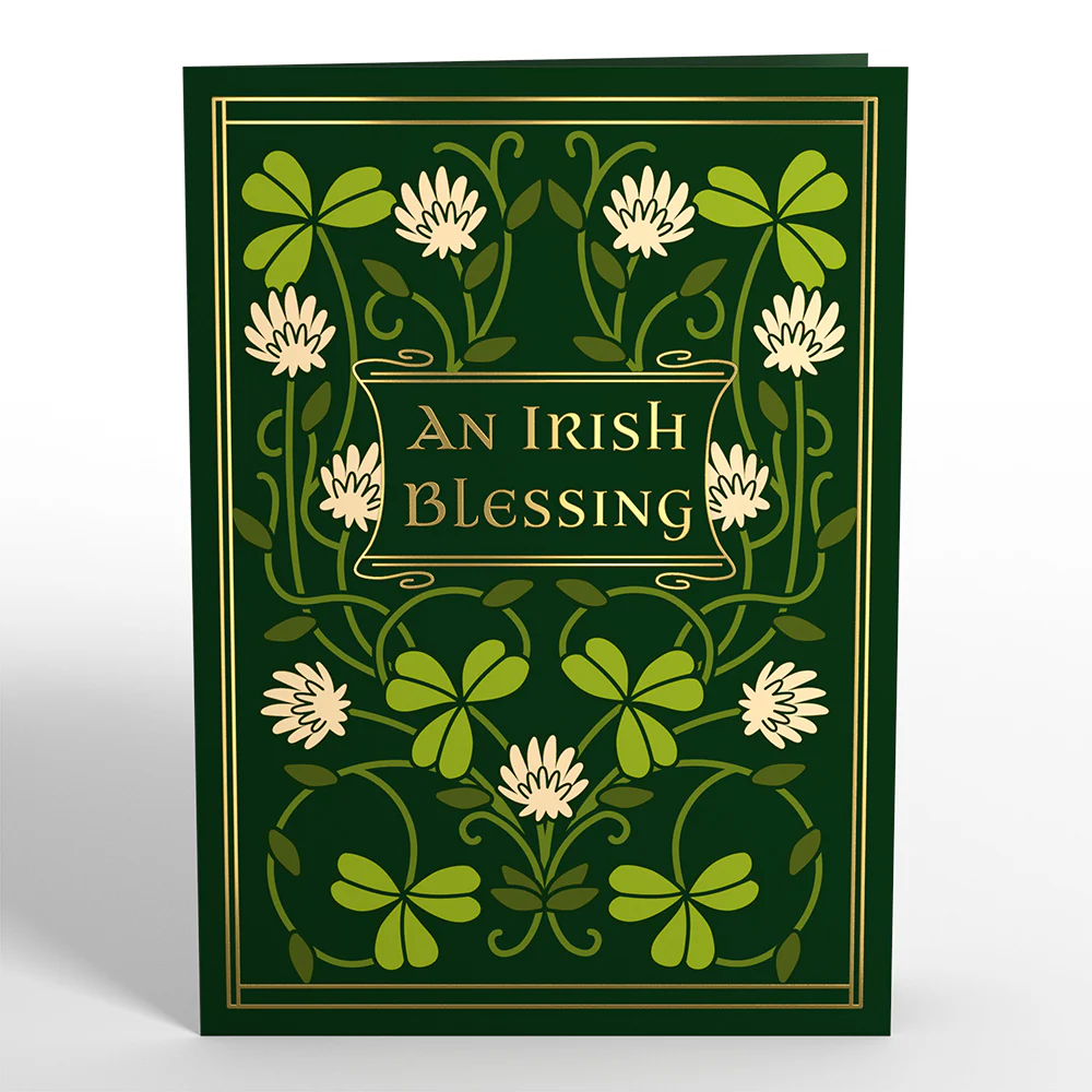 Irish Blessing Pop-Up Card - Image 4