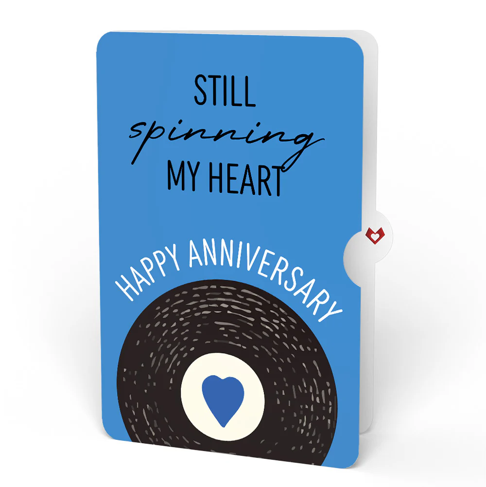 It Had to Be You Anniversary Music and Light Pop-Up Card and Sentiment Set for Partner - Image 4