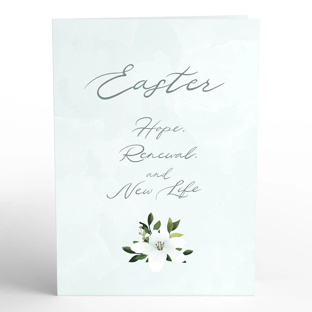 Joyous Easter Cross Pop-Up Card - Image 5