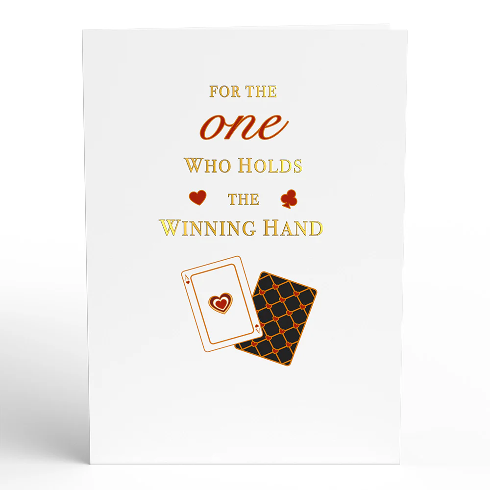 King of My Heart Pop-Up Card - Image 4