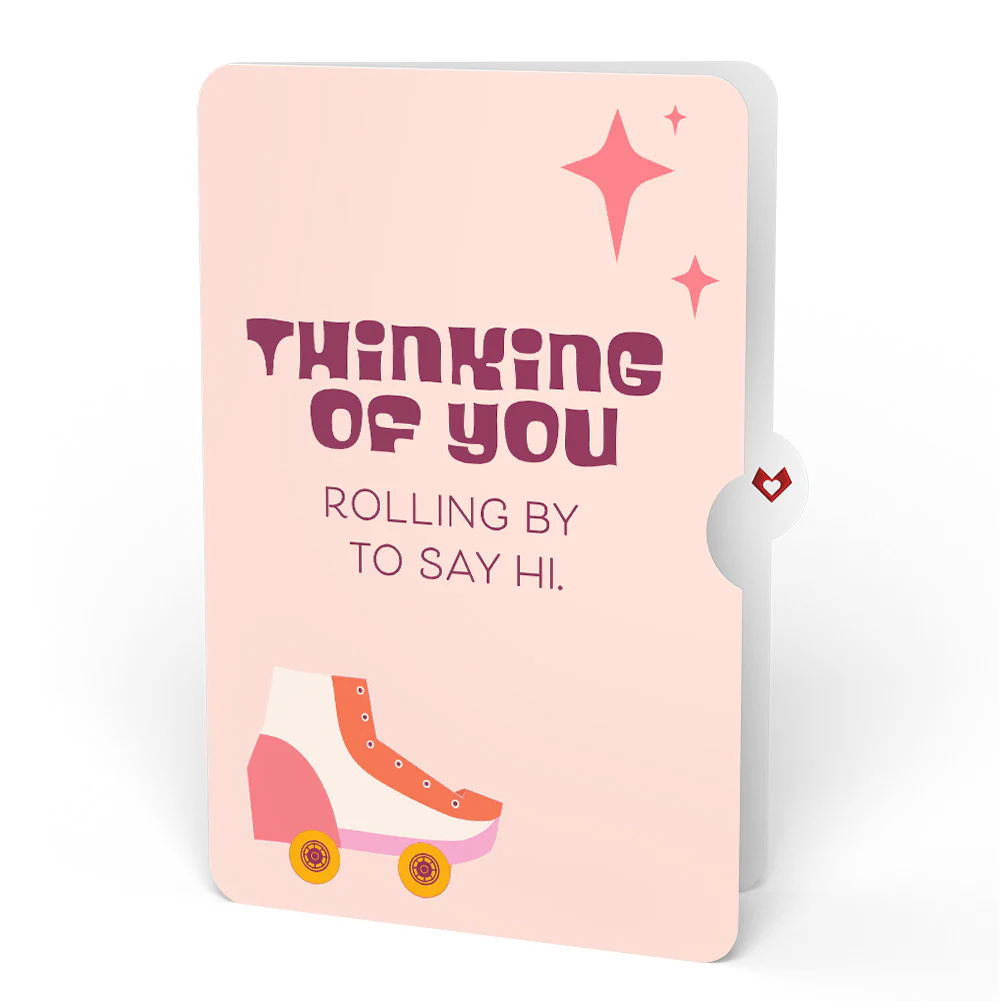 Let the Good Times Roll Roller Skate Thinking of You Pop-Up Card and Sentiment Set - Image 4