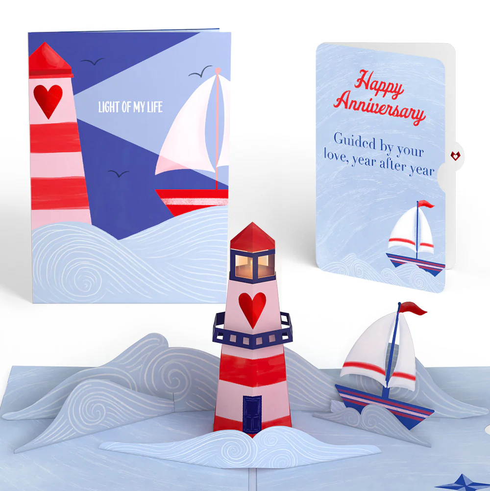 Light of My Life Anniversary Light-Up Pop-Up Card and Sentiment Set