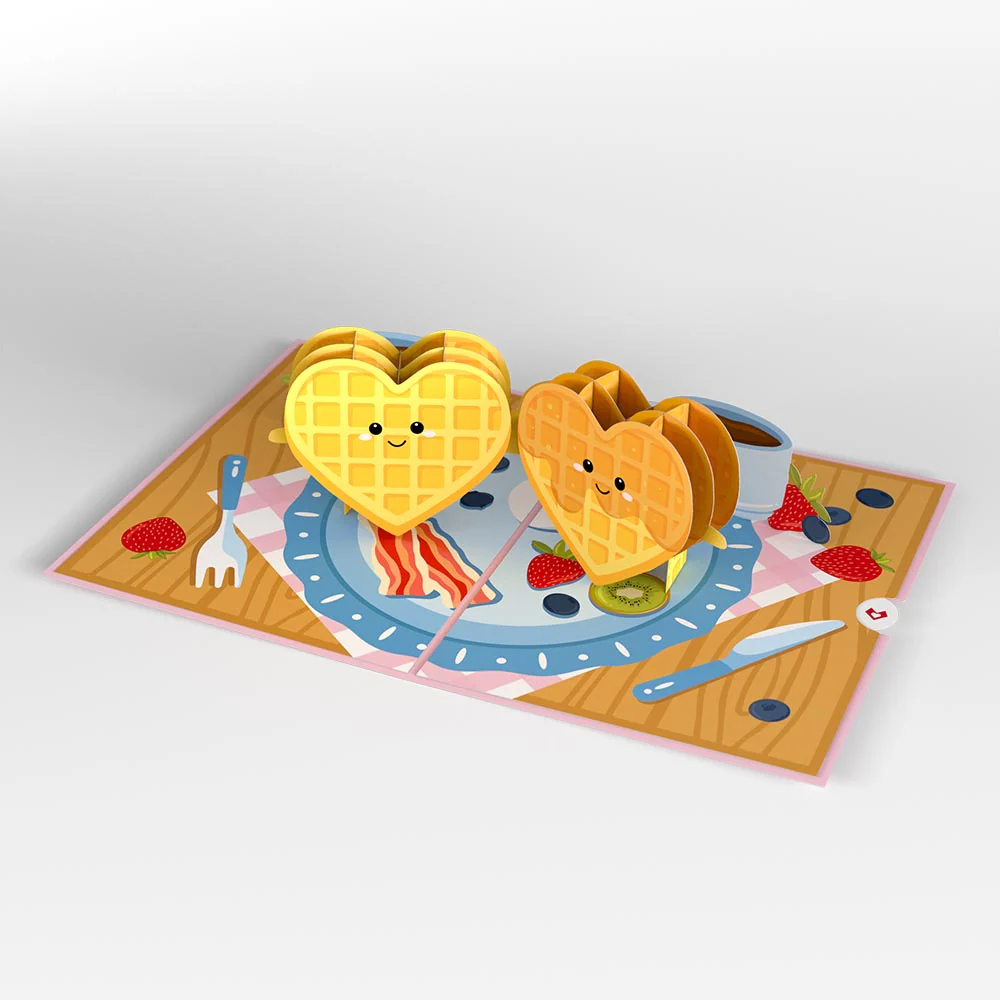 Like You a Waffle-Lot Pop-Up Card - Image 3