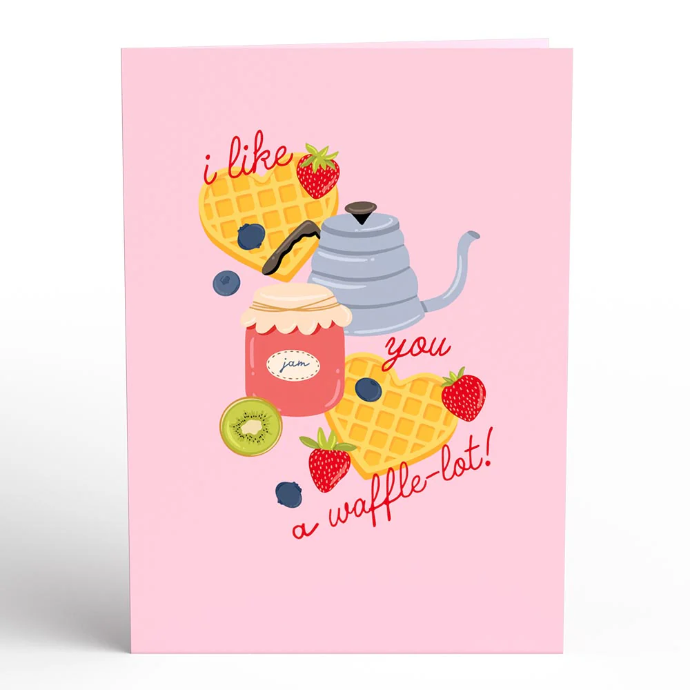 Like You a Waffle-Lot Pop-Up Card - Image 4