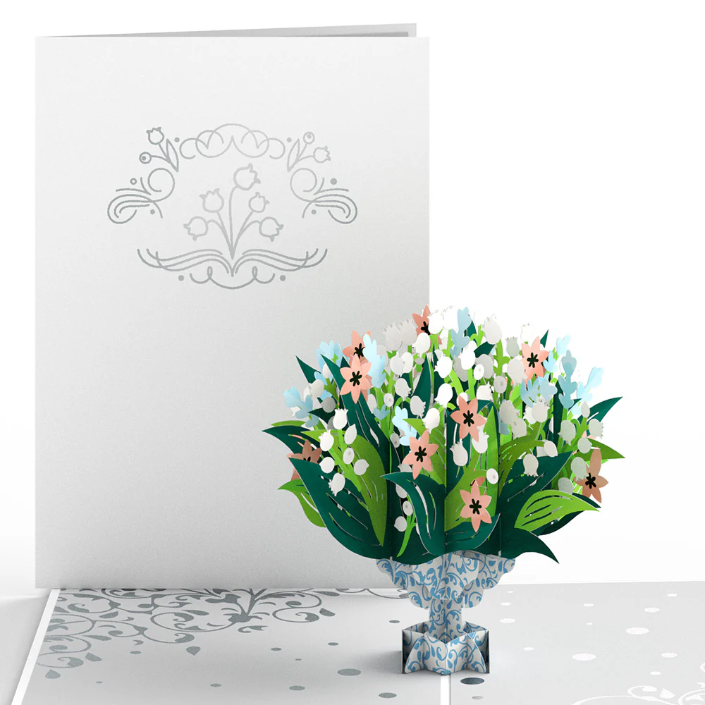 Lily of the Valley Pop-Up Card
