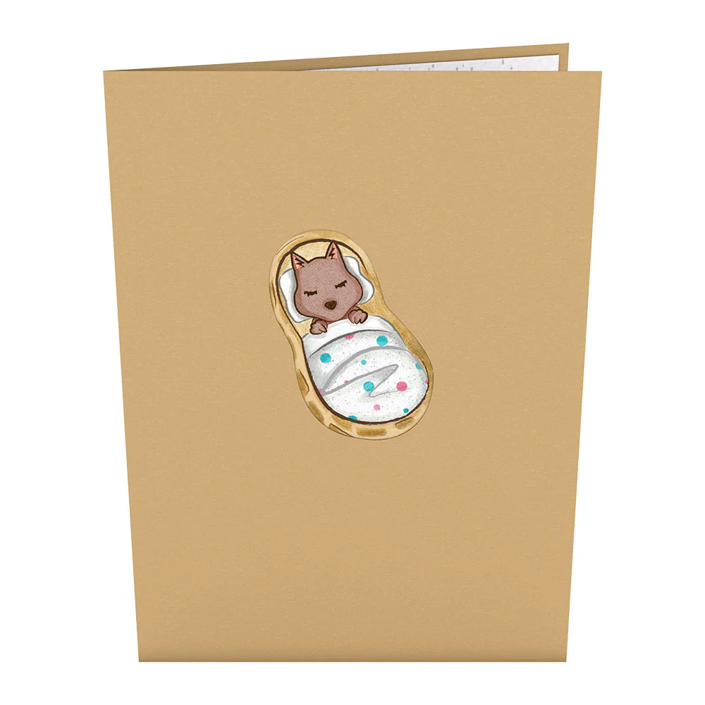 Little Peanut Pop-Up Card - Image 4