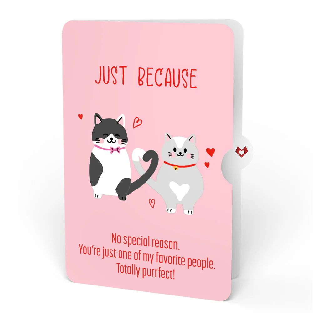 Love Cats Pop-Up Card and Sentiment Set - Image 4