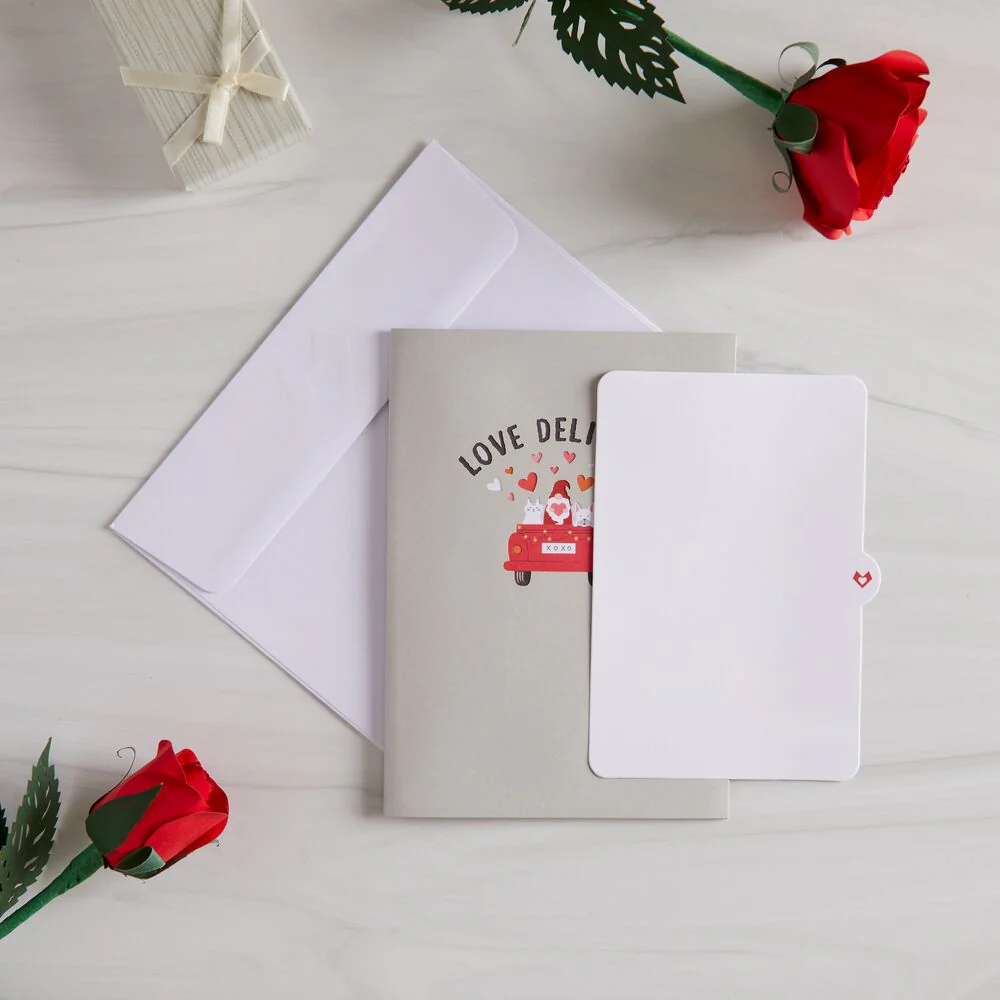 Love Delivery Truck Pop-Up Card - Image 7