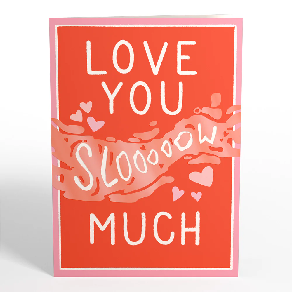 Love You Slow Much Snail Pop-Up Card - Image 5