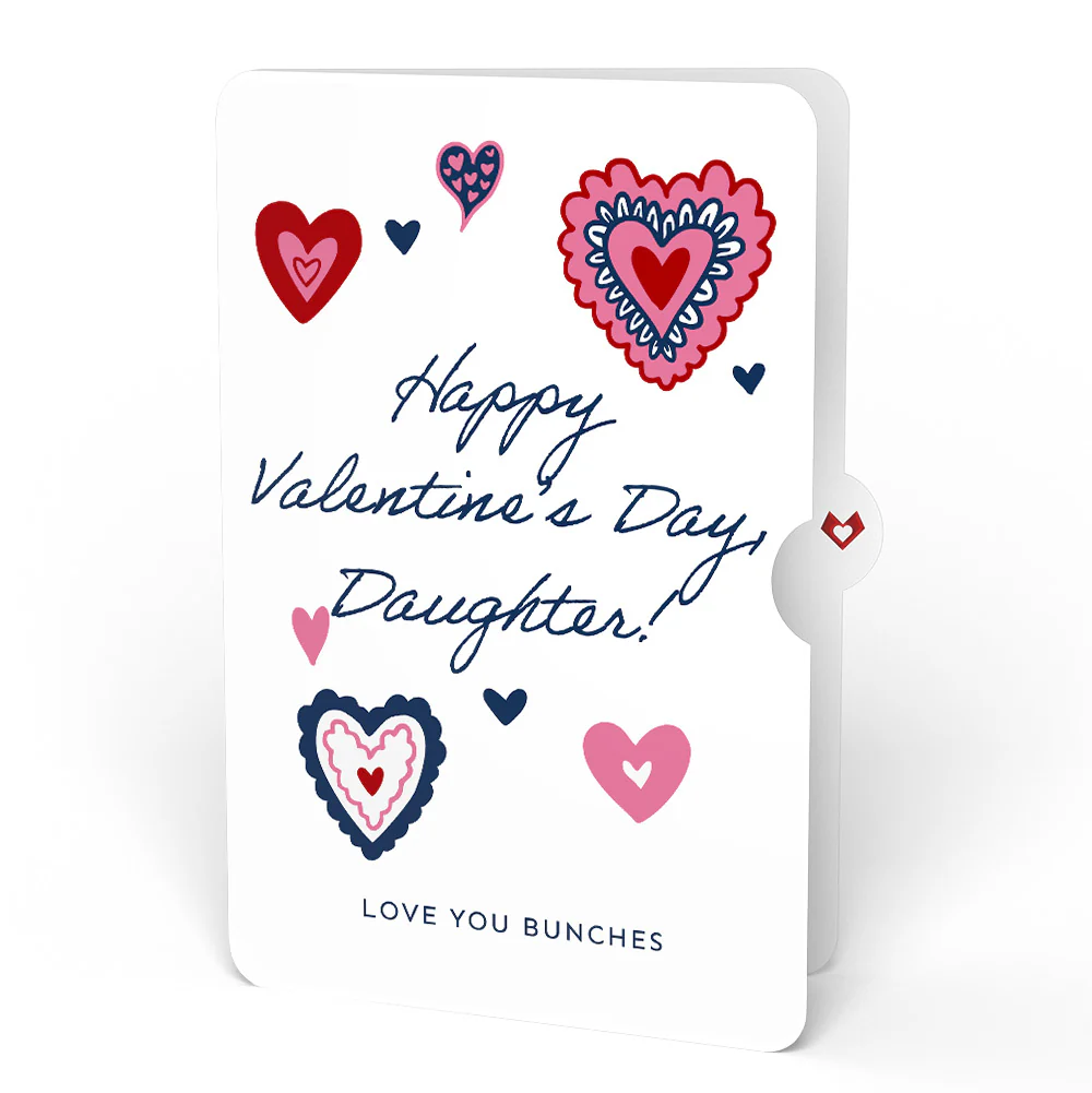 Love You So Much Dog Valentine Loooooong Card™ (Expands to 2 feet) and Sentiment Set for Daughter - Image 4