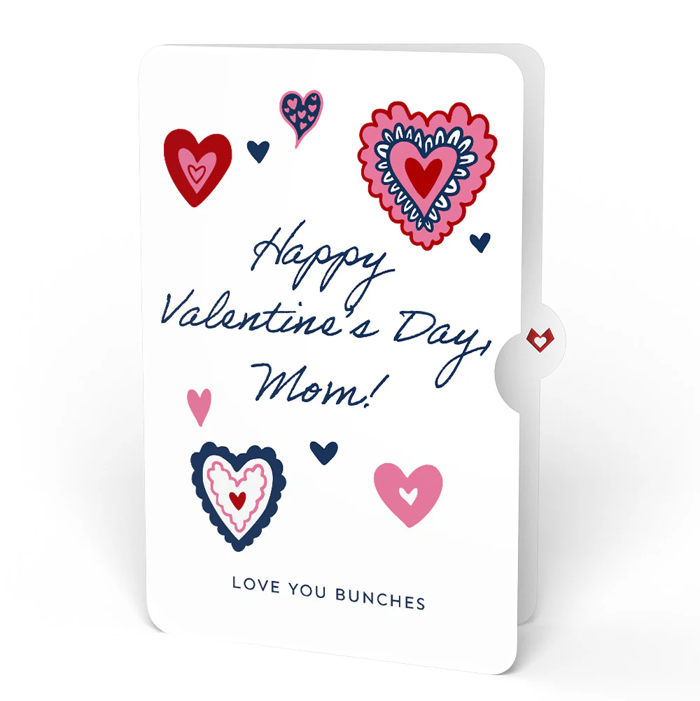 Love You So Much Dog Valentine Loooooong Card™ (Expands to 2 feet) and Sentiment Set for Mom - Image 4