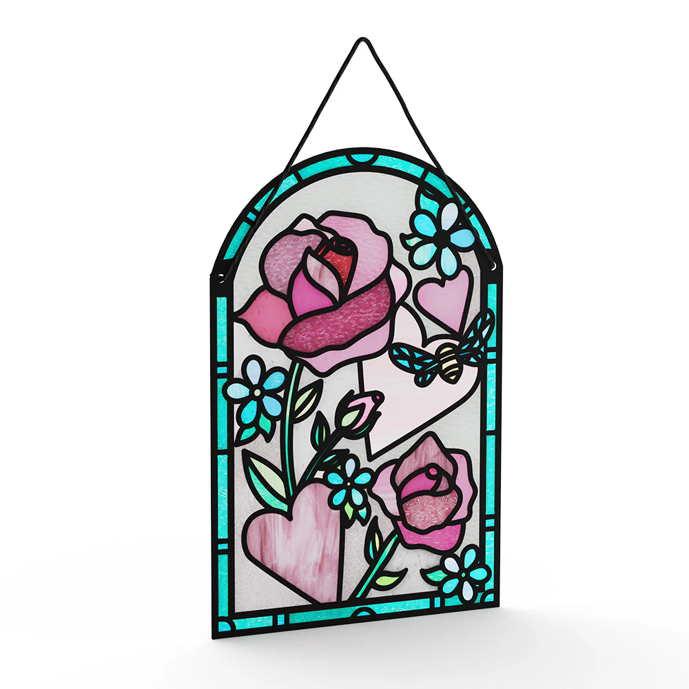 Lovely Blooms Suncatcher Card 3-Pack - Image 3