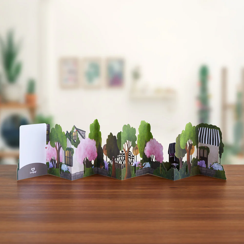 Loving You is a Walk in the Park Loooooong Card™ (Expands to 2 feet) - Image 3