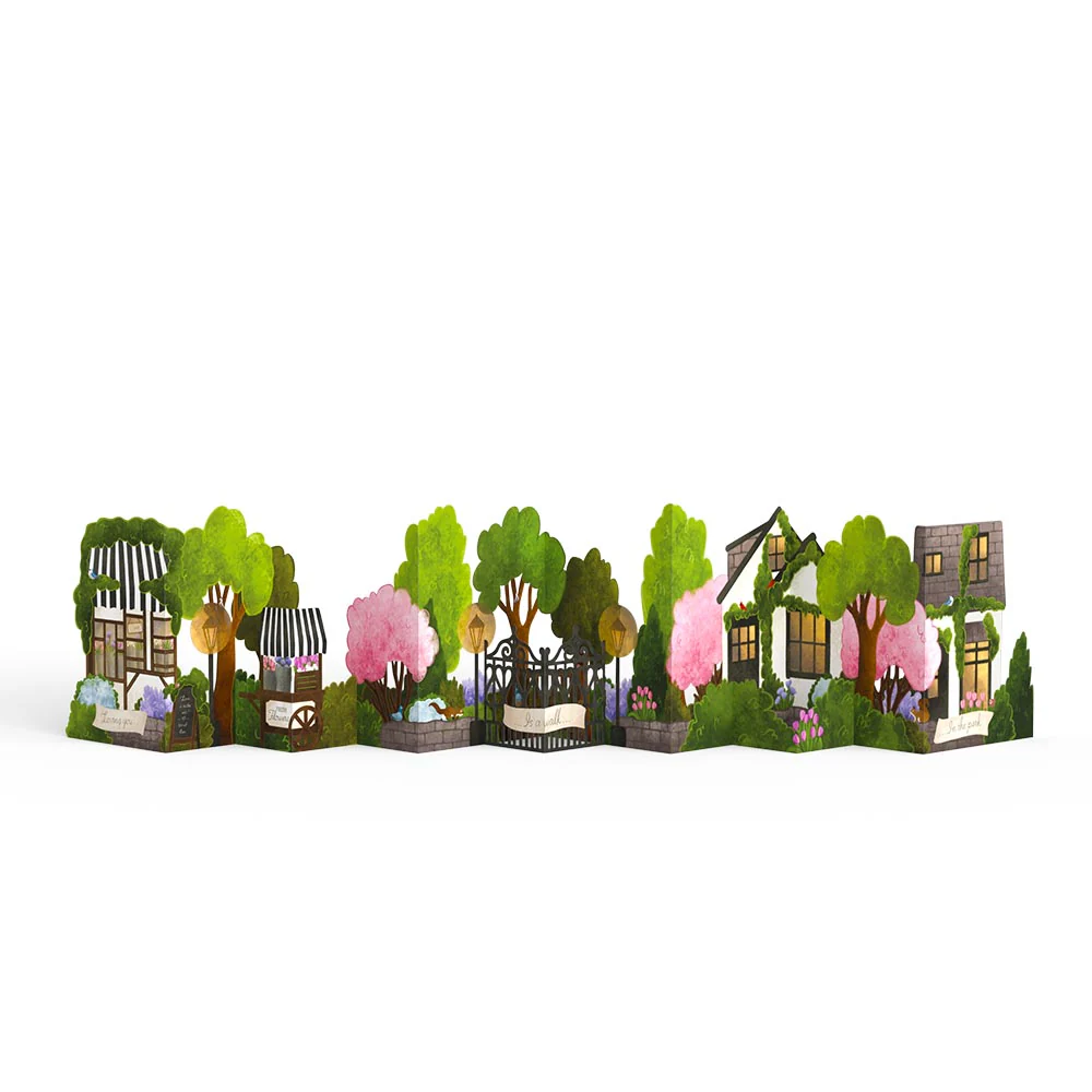 Loving You is a Walk in the Park Loooooong Card™ (Expands to 2 feet) - Image 6
