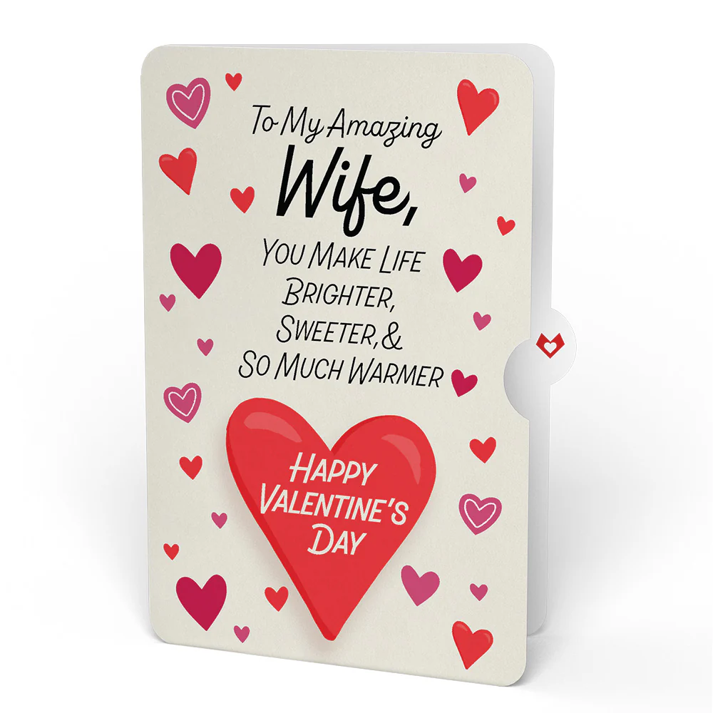 Searching for a Valentine Like You Bigfoot Valentine Pop-Up Card and Sentiment Set for Wife - Image 4