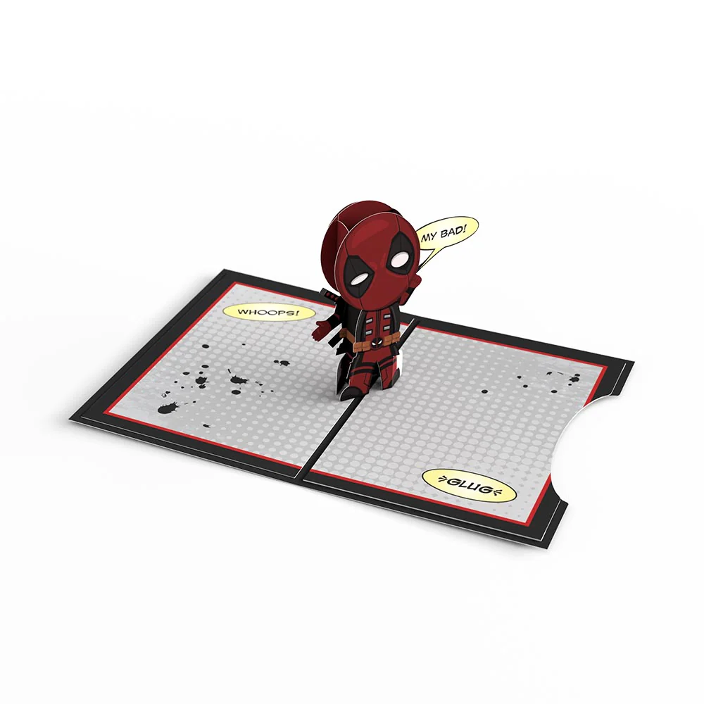 Marvel Deadpool Birthday 4-in-1 Nesting Card - Image 11