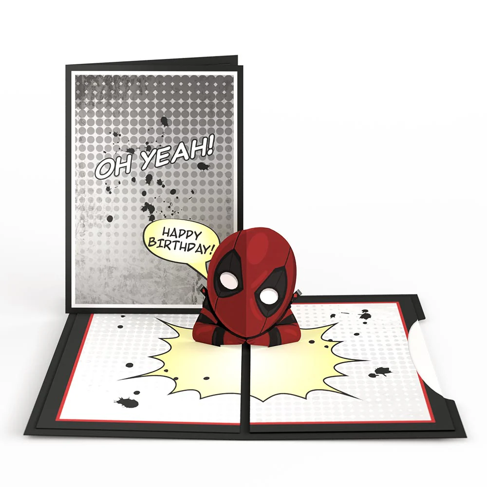 Marvel Deadpool Birthday 4-in-1 Nesting Card - Image 12