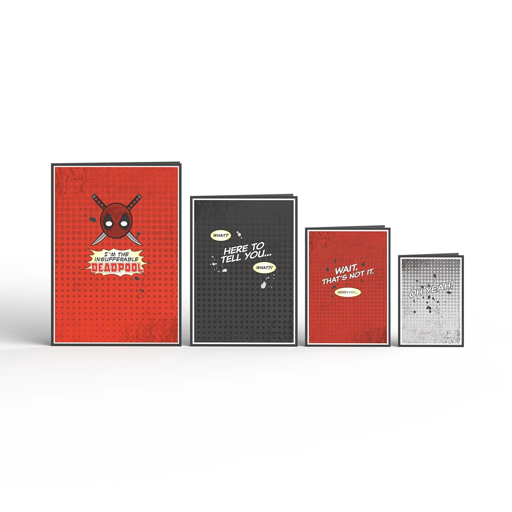 Marvel Deadpool Birthday 4-in-1 Nesting Card - Image 3