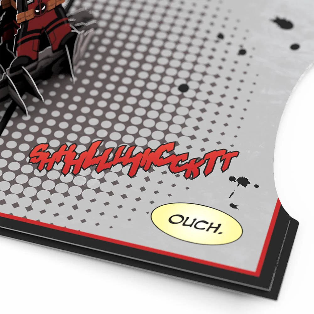 Marvel Deadpool Birthday 4-in-1 Nesting Card - Image 8