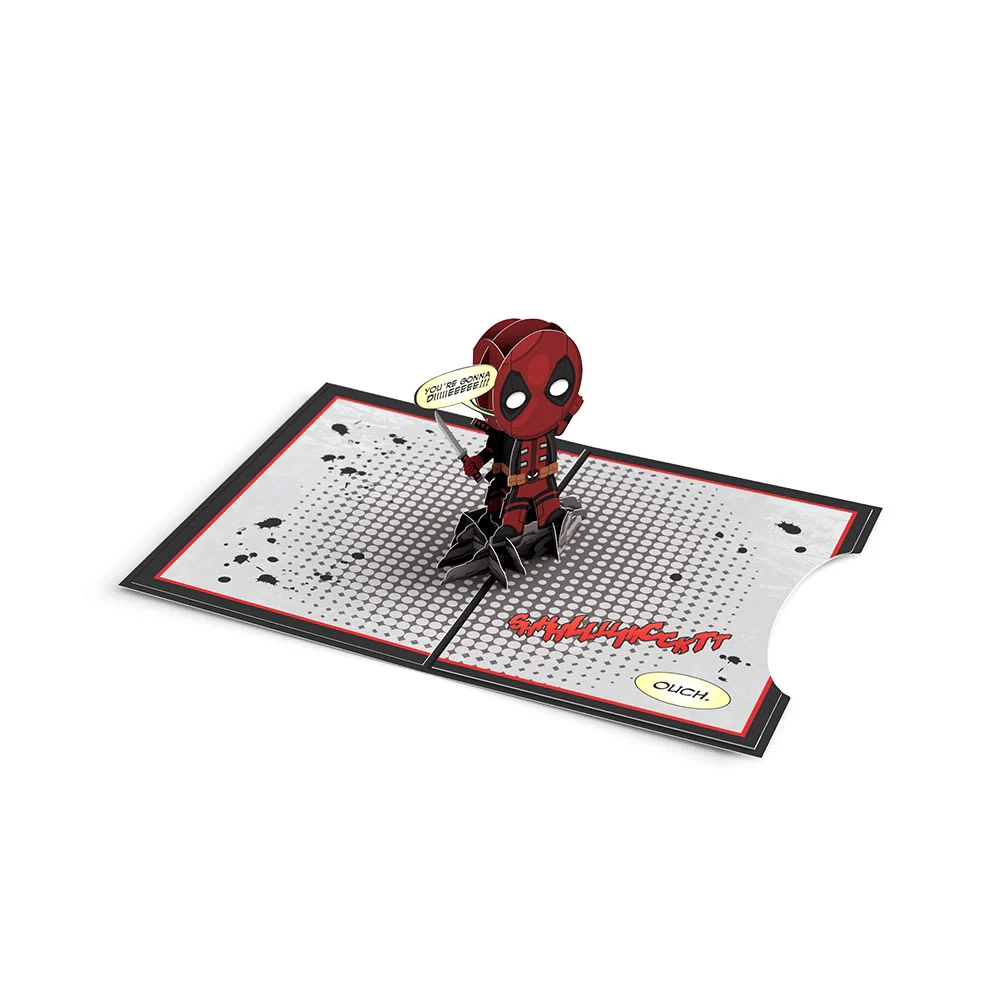 Marvel Deadpool Birthday 4-in-1 Nesting Card - Image 9