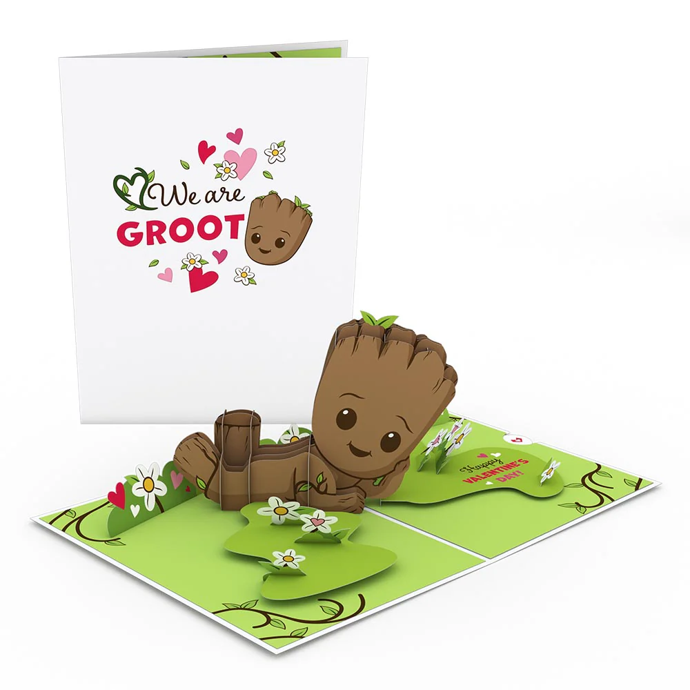 Marvel Studios' I Am Groot Valentine Pop-Up Card - Image 4