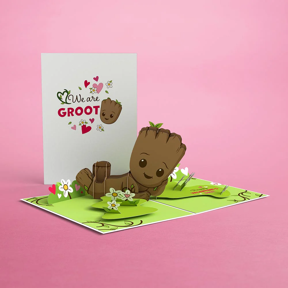 Marvel Studios' I Am Groot Valentine Pop-Up Card - Image 7