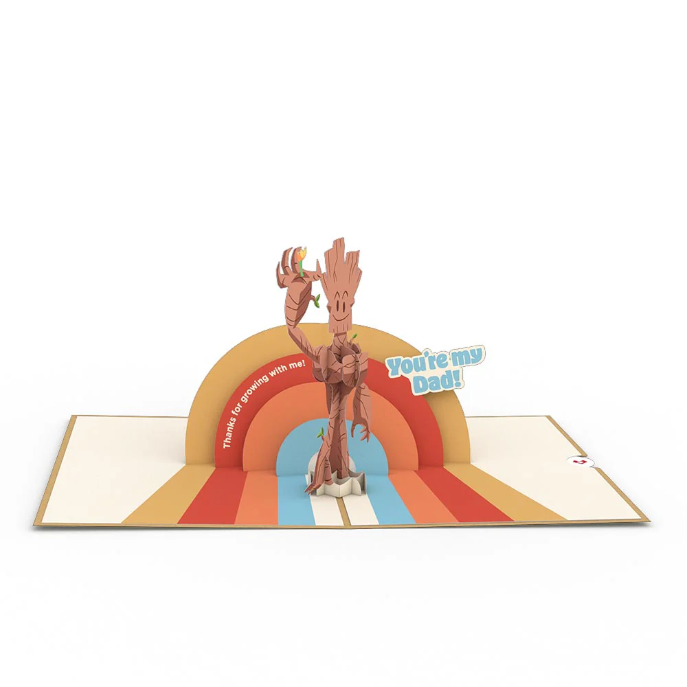 Marvel's Guardians of the Galaxy Groot-ful You're My Dad Pop-Up Card - Image 3