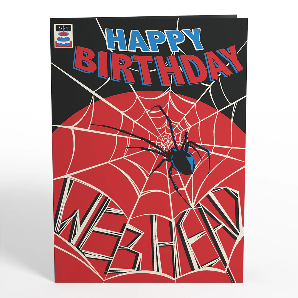 Marvel's Spider-Man Happy Birthday Webhead Pop-Up Card - Image 4