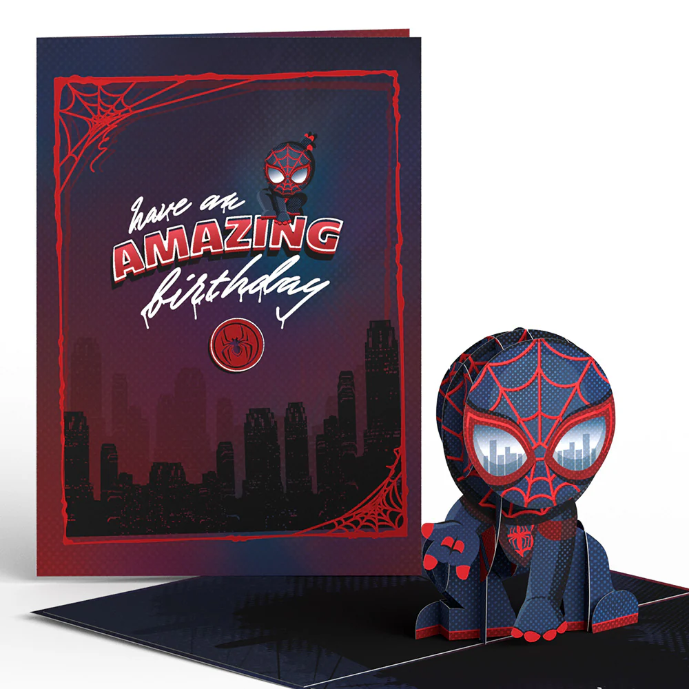 Marvel's Spider-Man Miles Morales Birthday Pop-Up Card - Image 2