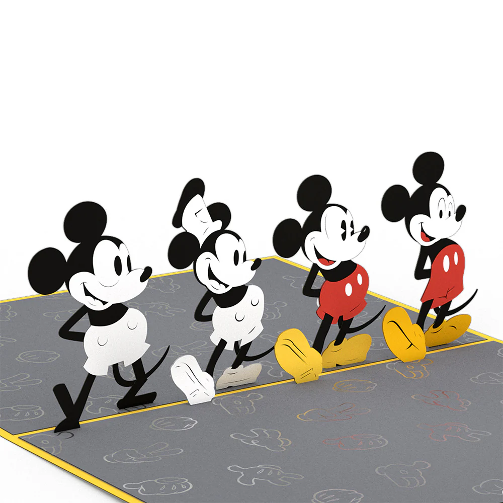 Disney’s Mickey Mouse Through the Years Pop-Up Card - Image 2