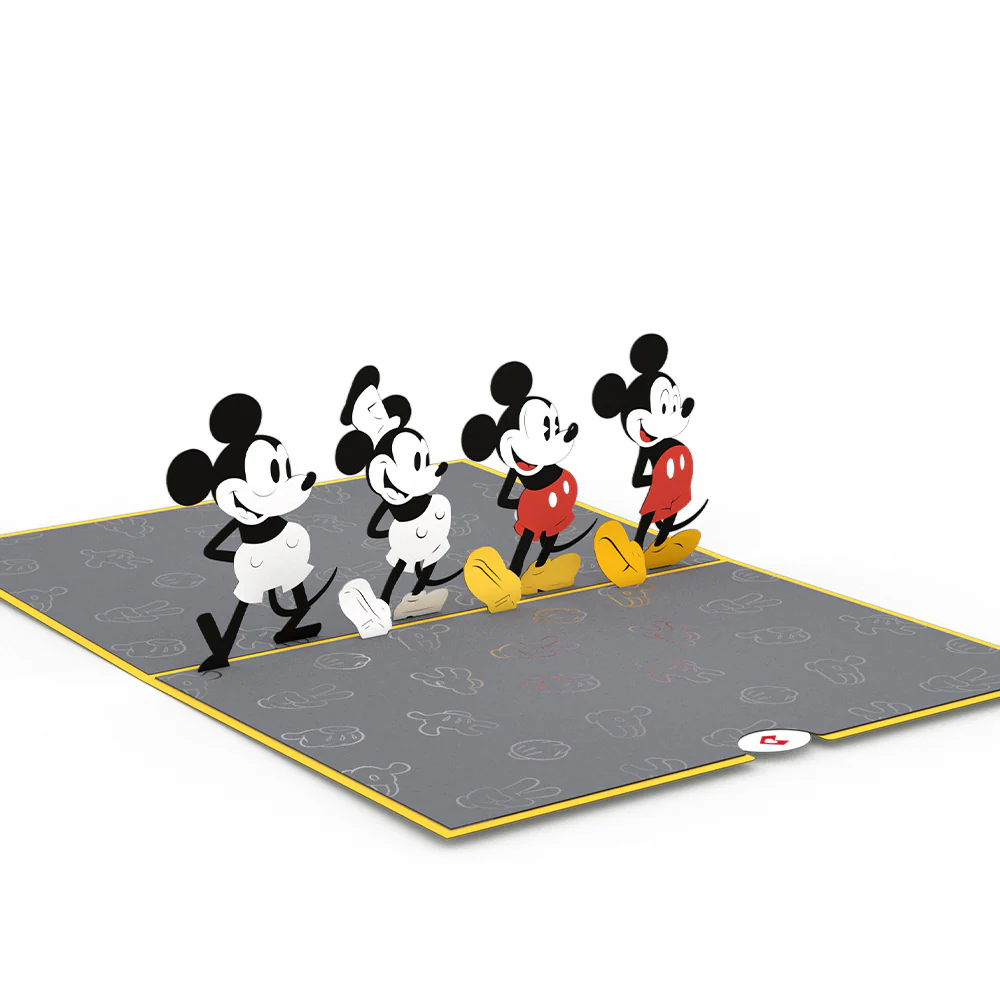 Disney’s Mickey Mouse Through the Years Pop-Up Card - Image 3