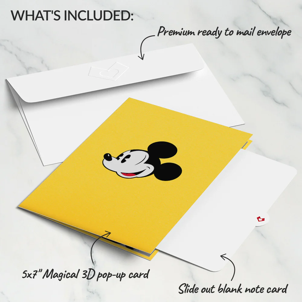 Disney’s Mickey Mouse Through the Years Pop-Up Card - Image 5