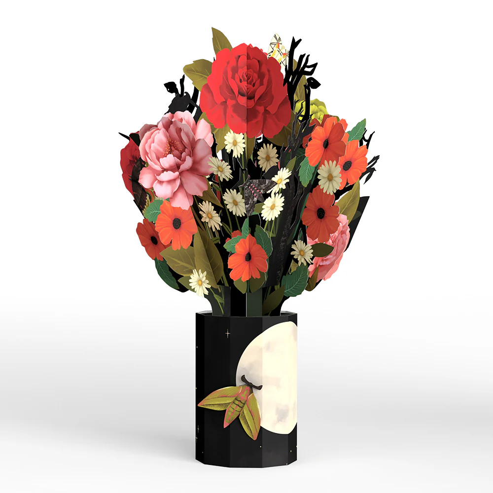 Midnight Florals Pop-Up Card & Bouquet Bundle - Image 5