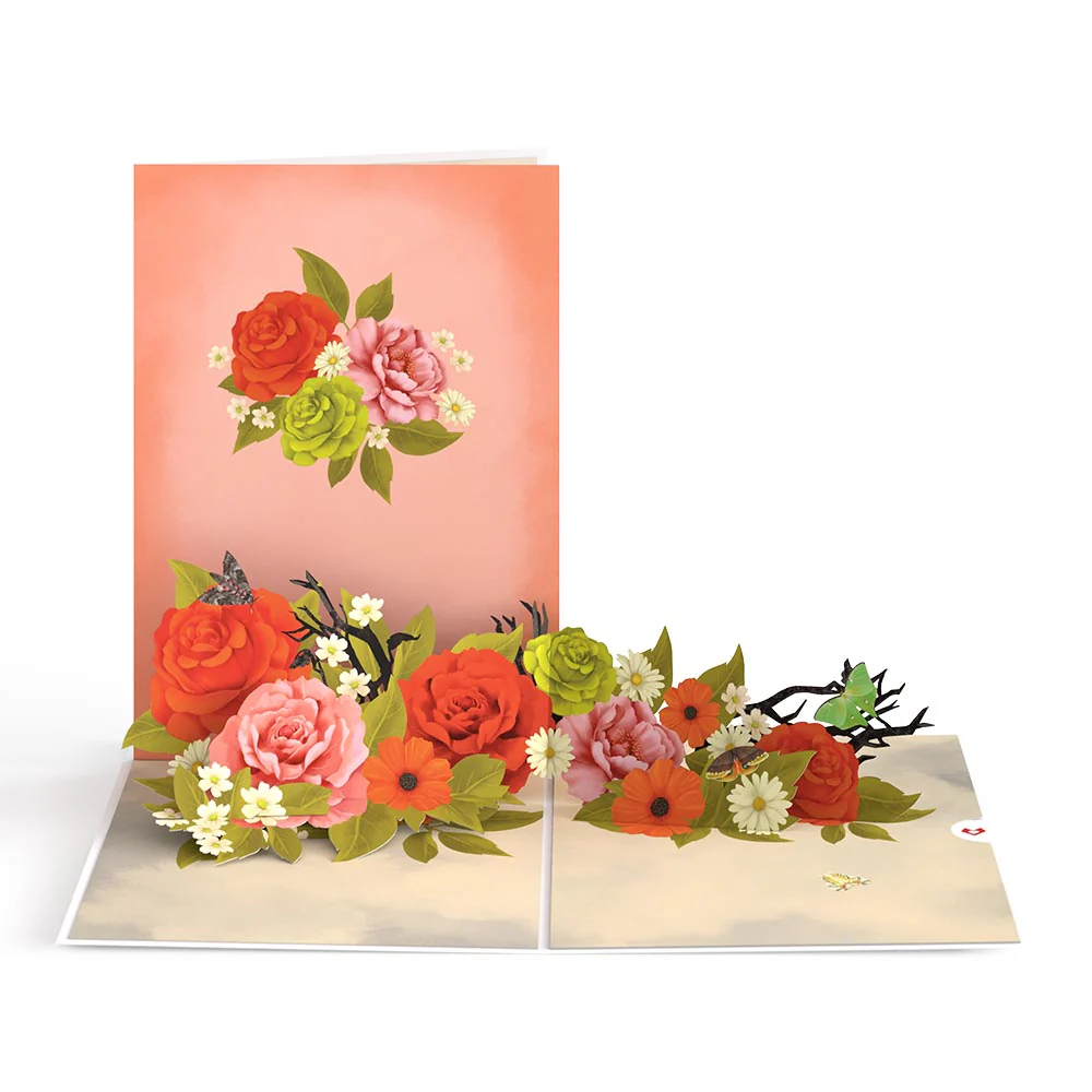 Midnight Florals Pop-Up Card & Bouquet Bundle - Image 7