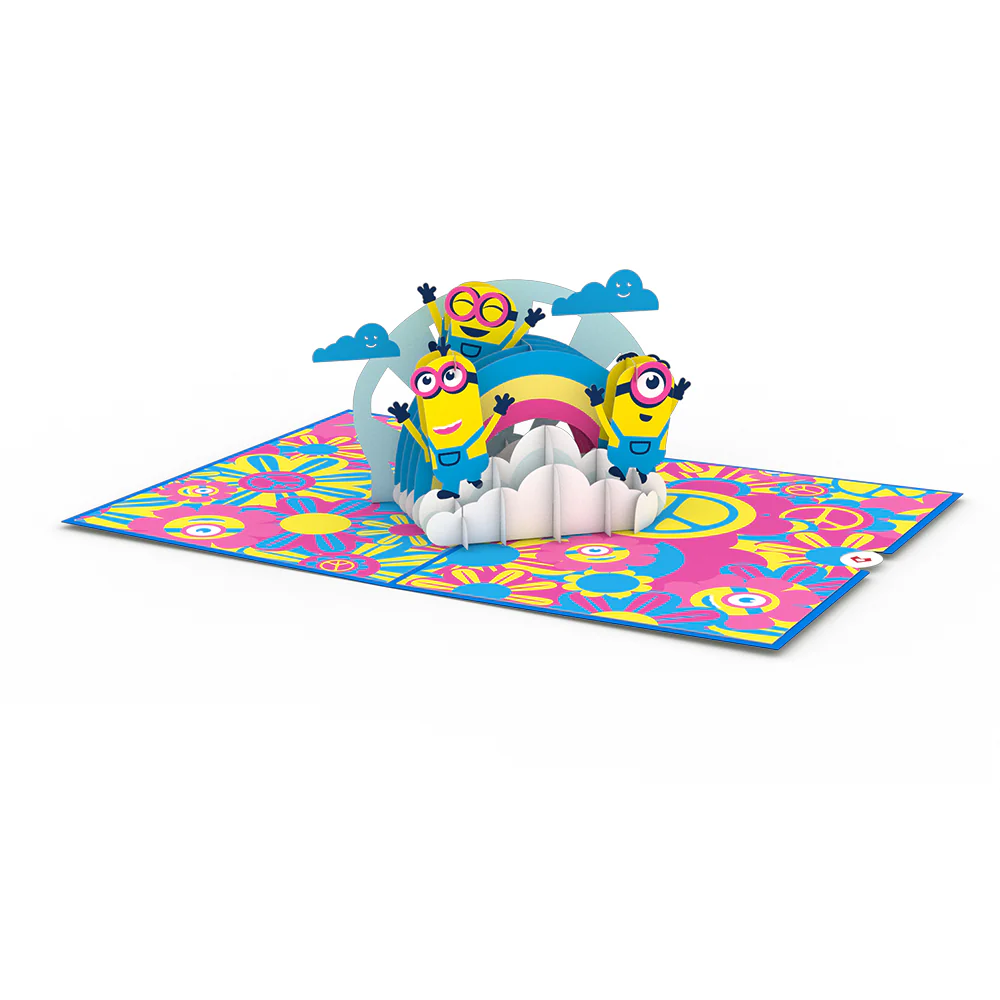 Minions Groovy Birthday Pop-Up Card - Image 3