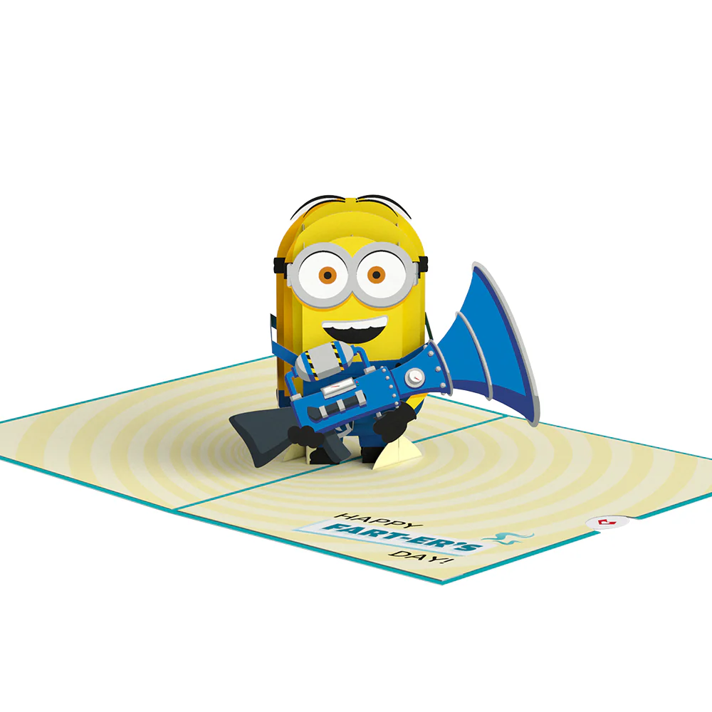 Minions Happy Fart-er's Day Pop-Up Card - Image 4