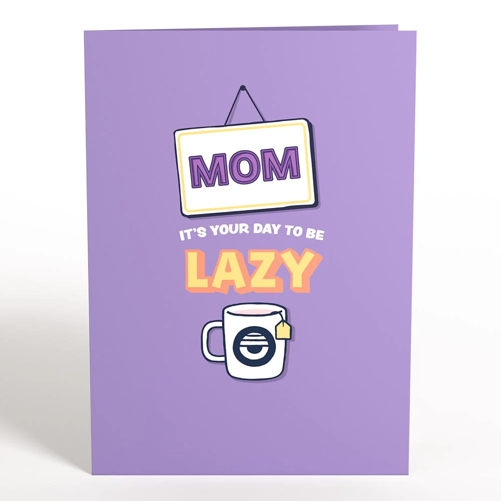Minions Lazy Mother's Day Pop-Up Card - Image 4