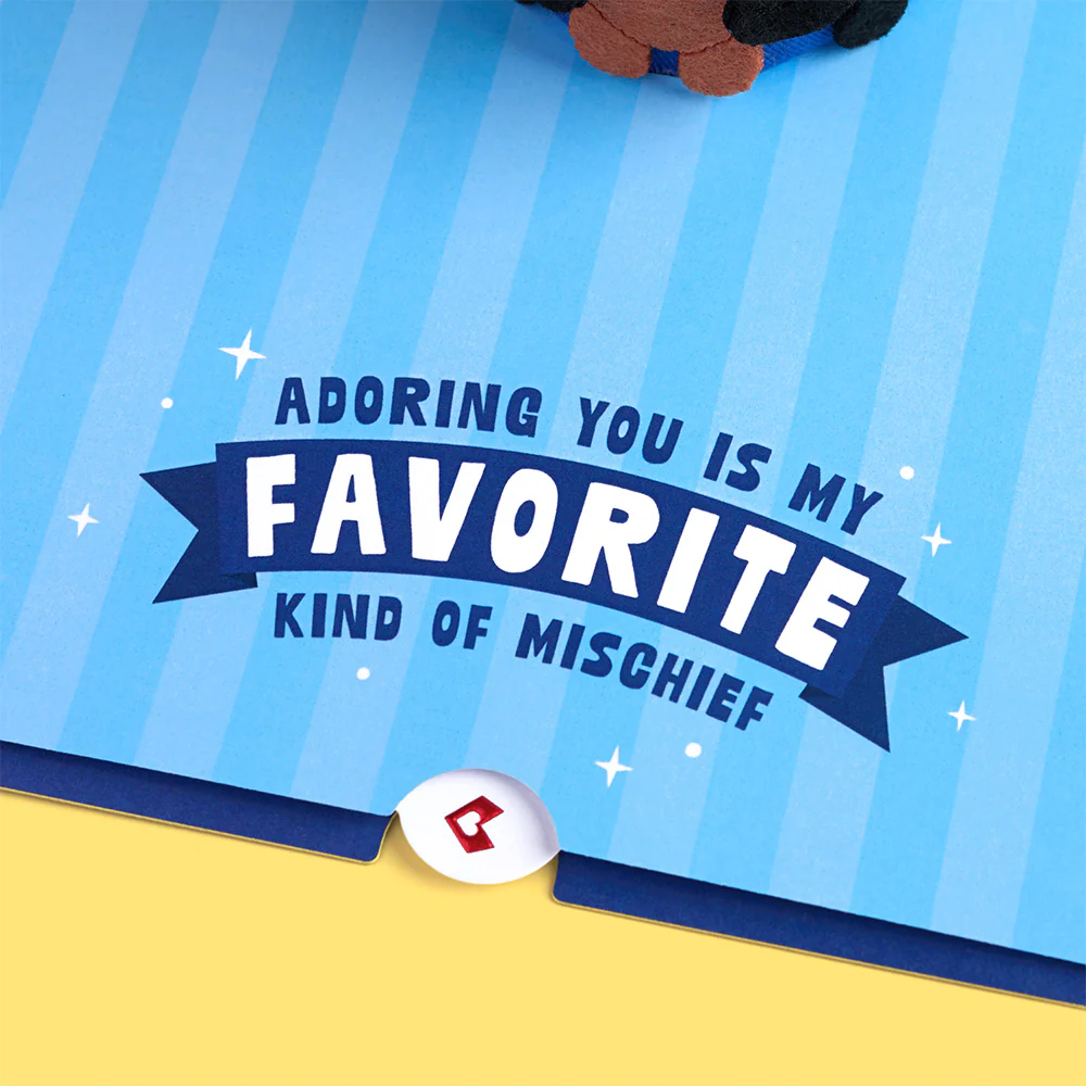 Minions 'Too Despicable Not to Adore' Plushpop Card - Image 3