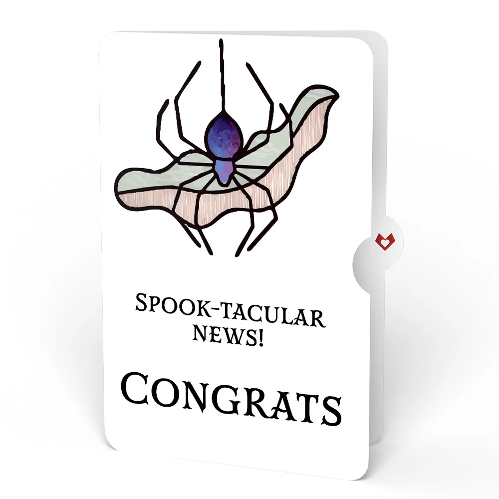 Moonlit Amethyst Congratulations Suncatcher Bouquet and Sentiment Set - Image 4