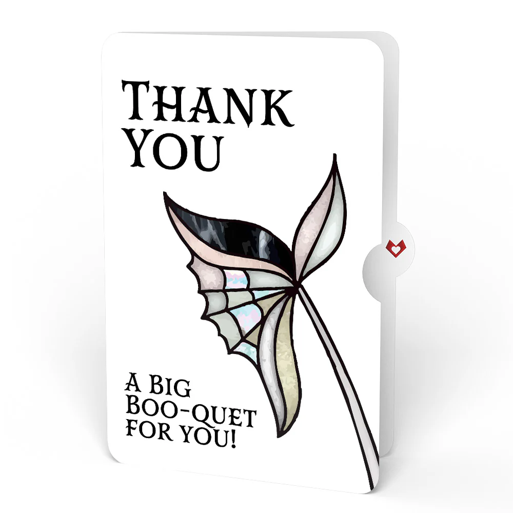 Moonlit Amethyst Thank You Suncatcher Bouquet and Sentiment Set - Image 4