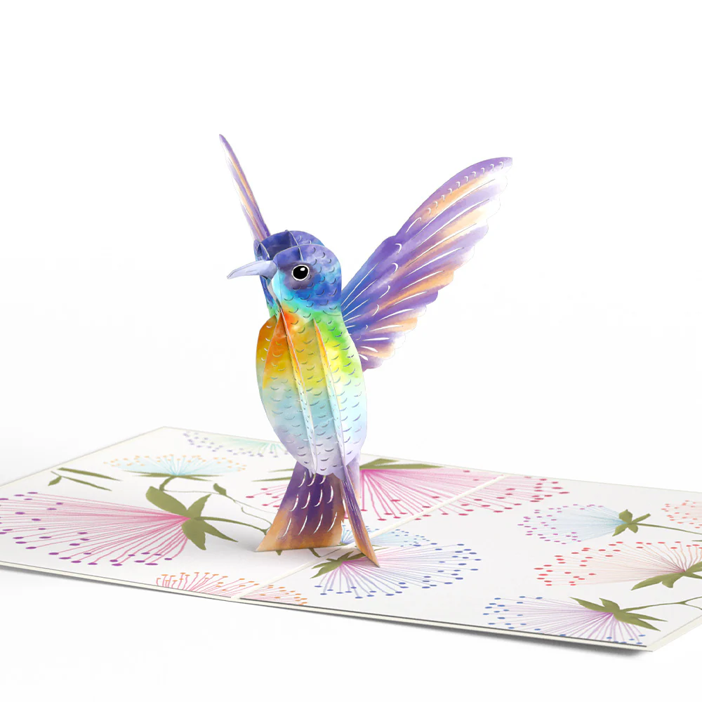 Mother's Day Hummingbird Pop-Up Card - Image 3