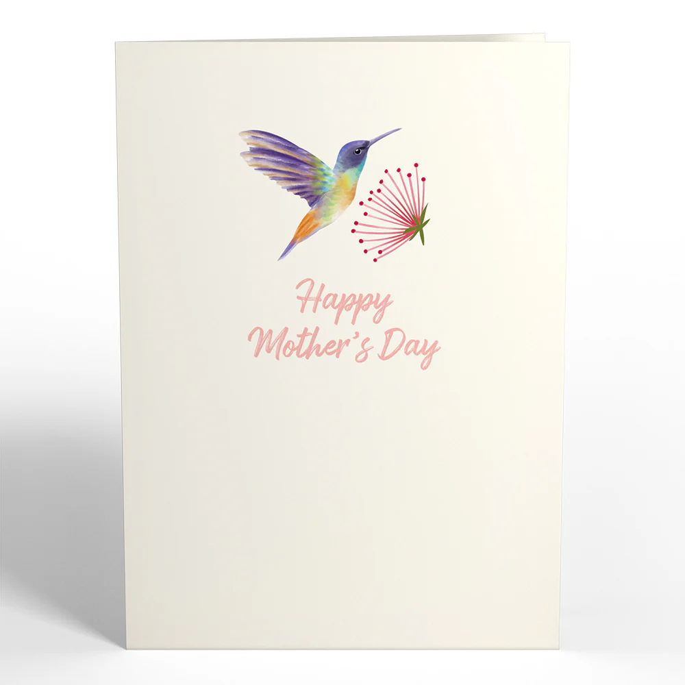 Mother's Day Hummingbird Pop-Up Card - Image 4