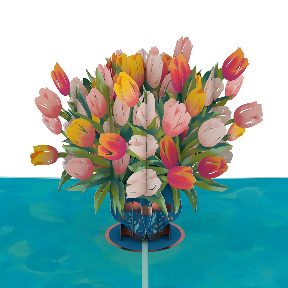 Mother's Day Tulips Pop-Up Card - Image 2