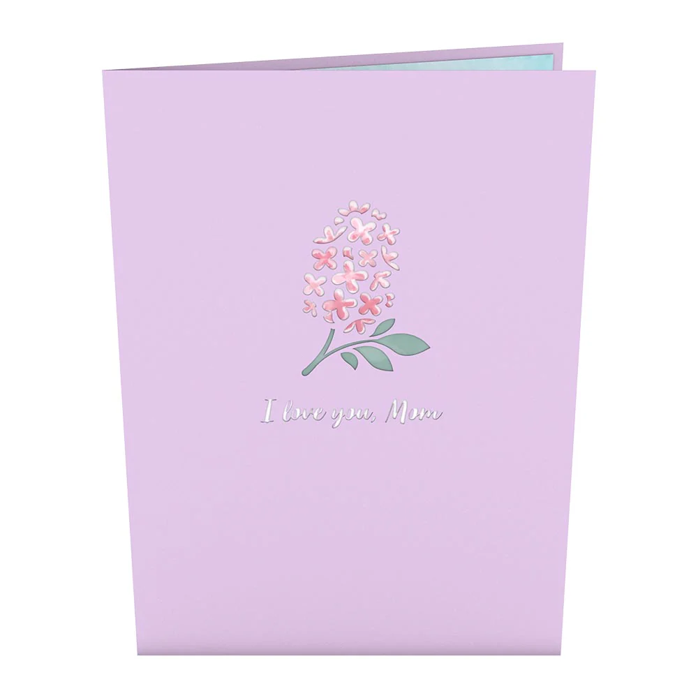 Mother's Lilacs Pop-Up Card - Image 4