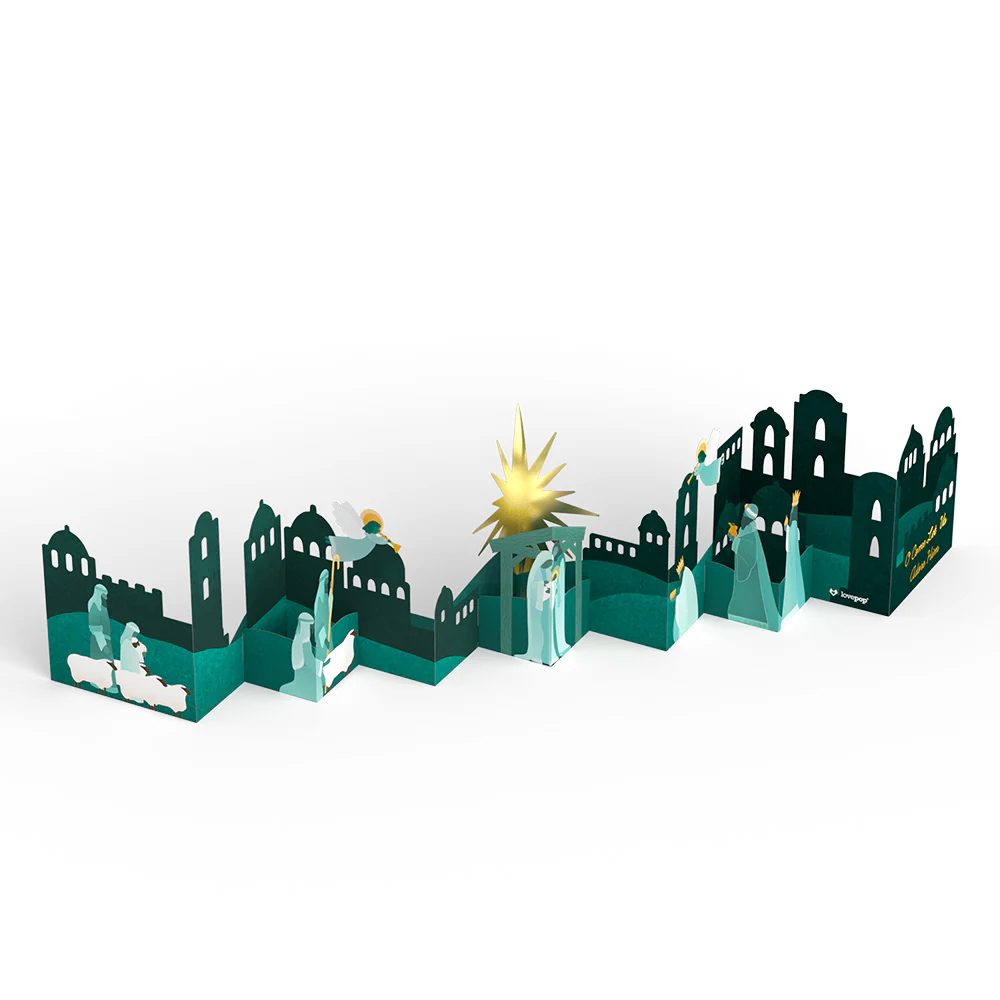 Nativity Scene Loooooong Card™ (Expands to 2 feet) - Image 7
