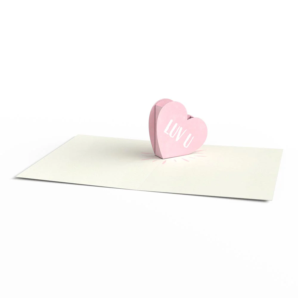 Love Hearts Notecards (Assorted 4-Pack) - Image 3